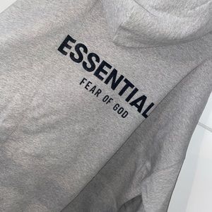 FEAR OF GOD Essentials Hoodie Dark Oatmeal